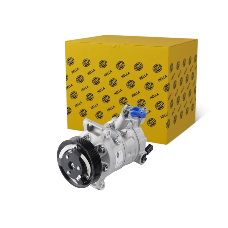 Image of HELLA Air conditioning compressor HELLA 8FK 366 200-491