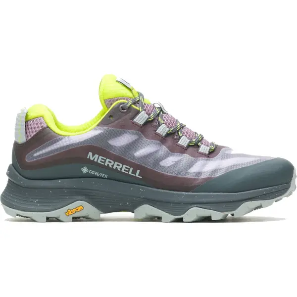 Image of Merrell Womens Moab Speed GTX Waterproof Walking Shoes Trainers - UK 8 Purple female ES3588IRI8