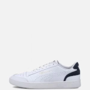 Image of Puma Mens Ralph Sampson Lo Perf Colourblock Trainers - Puma White/Peacoat - UK 10