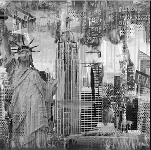 image of Art For The Home NYC Mural Wallpaper Paper