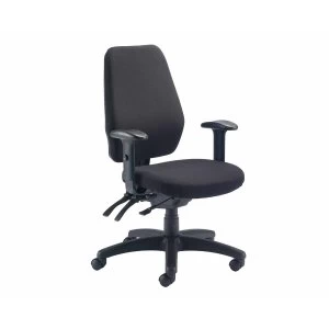 image of TC Office 24 Hour Heavy Duty Call Centre Chair, Charcoal