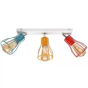 image of Tube Spotlight Bar White, Orange, Red, Turquoise 40cm