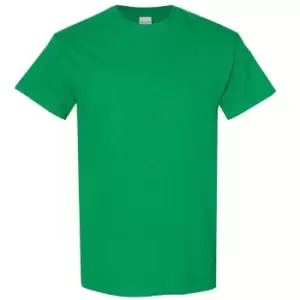 image of Gildan Mens Heavy Cotton Short Sleeve T-Shirt (M) (Antique Irish Green)