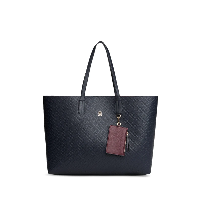 Image of Tommy Hilfiger Womens Icon Tote Bag Tote Bags One Size Blue 71556918000