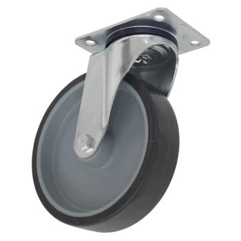 Image of Medium-Duty Thermoplastic Swivel Castor Wheel 50mm - Trade