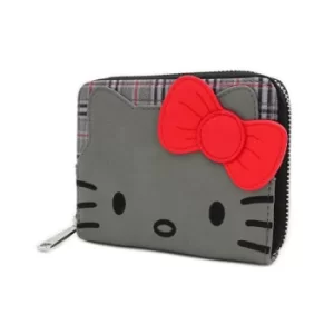 image of Loungefly Sanrio Hello Kitty Faux Leather Bifold Zip Around Purse