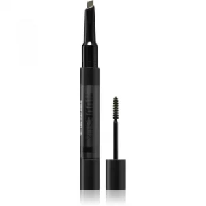 Image of Nudestix Stylus Eyebrow Pencil and Gel Shade Ash Brown