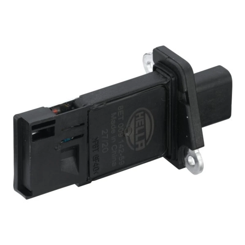 Image of HELLA 8ET 009 142-591 Mass air flow sensor without suction pipe Air Mass Sensor (3926)
