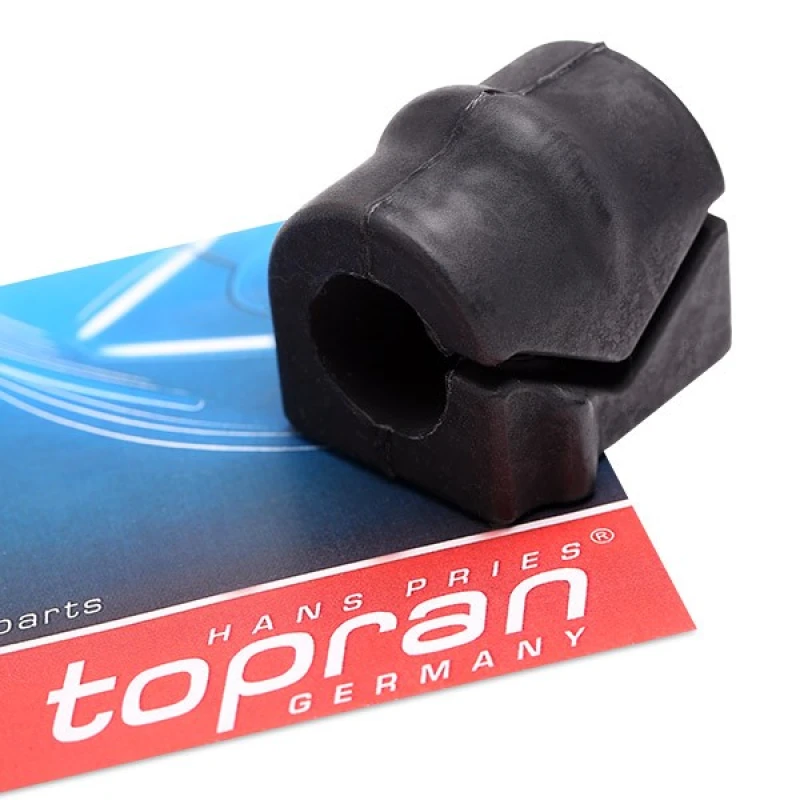 Image of TOPRAN 206 459 Stabilizer Bushes Front Axle Right, Rubber Mount Anti-roll Bar Bush Kit (1334)