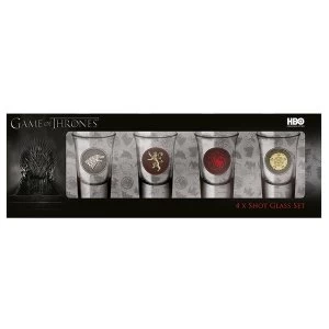 image of Game Of Thrones Shot Glass Set