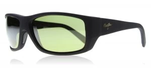 image of Maui Jim Wassup Sunglasses Black Matte HT123 Polariserade 60mm