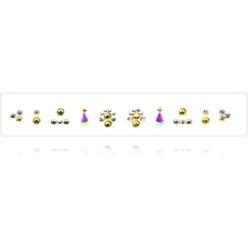 Image of MAC Cosmetics Nail Adornment Aute Cuture Starring Rosalia Decoration for Nails type Righteous 10 pc