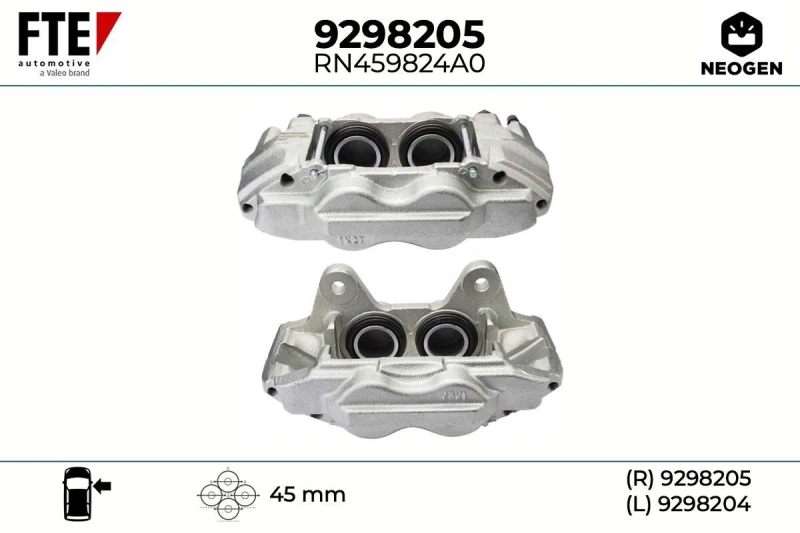Image of Brake caliper FTE 9298205