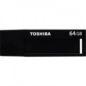 image of Toshiba TransMemory U302 USB stick 64GB Black THN-U302K0640MF USB 3.0