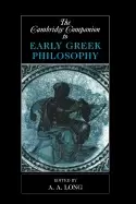 Image of cambridge companion to early greek philosophy
