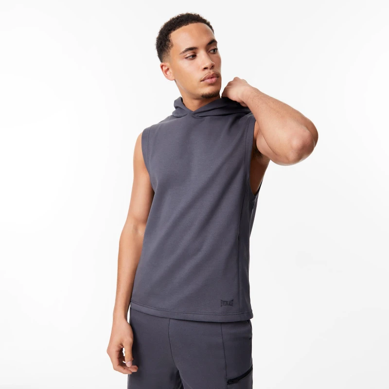 Image of Everlast Elevate Sleeveless Hoodie OTH Hoodies S Grey 52770125350