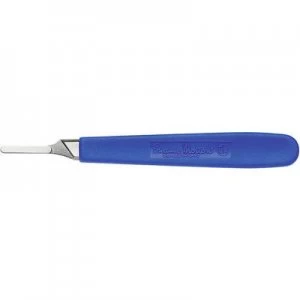 Image of Scalpel handle 140 mm Nickel, Plastic Blue