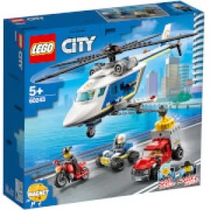 image of LEGO City Police: Police Helicopter Chase (60243)