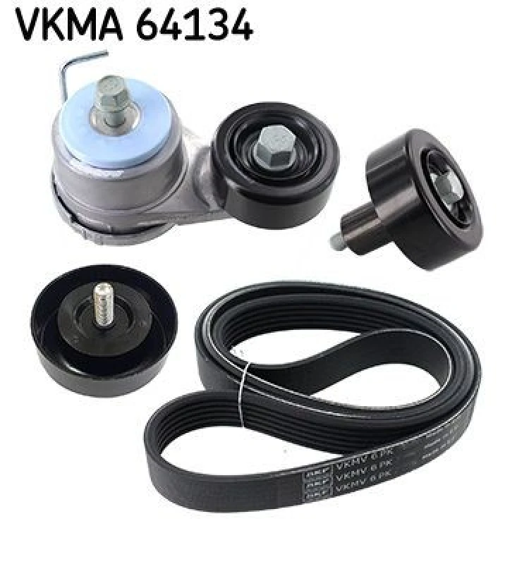 Image of SKF V-Ribbed Belt Set SKF VKMA 64134