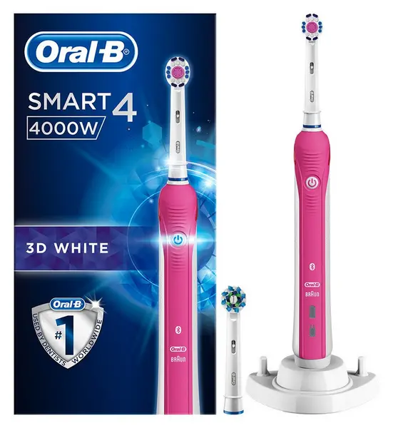 Image of ORAL B Smart Series 4000CA Pro4000 X Action Electric Toothbrush