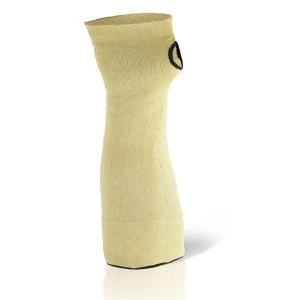 Image of Click KutStop KS14 One Size Fits All 14" Kevlar Sleeve Yellow with Thumb Slot