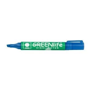 Image of 5 Star Eco Highlighter 1 5mm Line Blue Pack 10