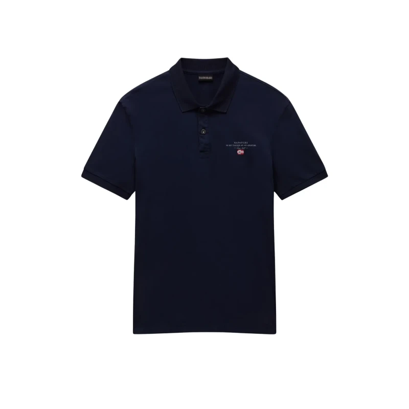 Image of Polo shirt Napapijri Elbas Jersey Bleu Male 2XL