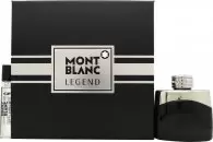 Image of Mont Blanc Legend Gift Set 50ml Eau de Toilette + 7.5ml Eau de Toilette