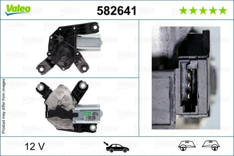 Image of Wiper motor VALEO 582641