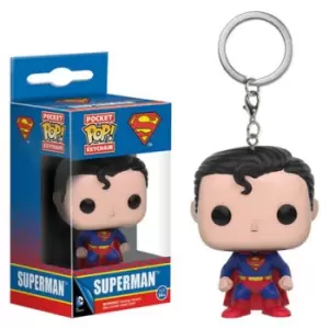 image of Superman Pop! Vinyl Figure Key Chain