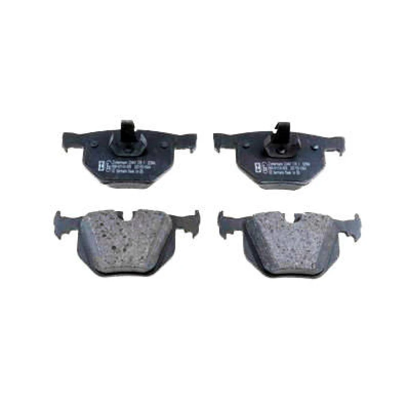 Image of ZIMMERMANN 23447.170.1 Brake pad set Rear Axle, prepared for wear warning indicator, Photo corresponds to scope of supply Brake Pad Set,disc brake (4