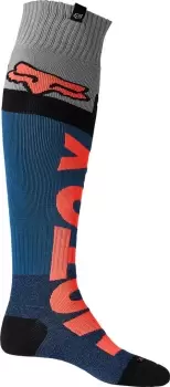Image of FOX Trice Coolmax Thick Motocross Socks, blue, Size L, blue, Size L