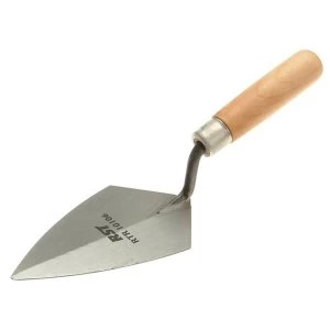 image of R.S.T. Pointing Trowel Philadelphia Pattern Wooden Handle 5in