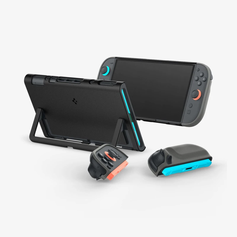 Image of Spigen Nano Pop Nintendo Switch 2 Case Black Sesame