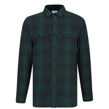 image of Levis Levis Jackson Worker Shirt - Pineneedle Chck