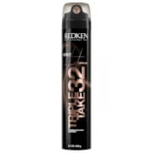 image of Redken Triple Take 32 Extreme High-Hold Hairspray 300ml