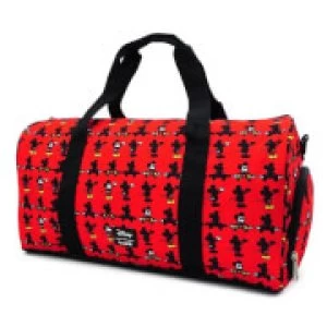 image of Loungefly Disney Mickey Parts Aop Nylon Duffle Bag