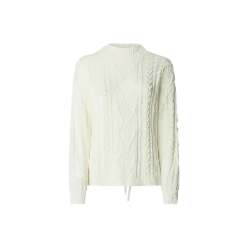 Image of Pepe Jeans Woman sweater Pepe Jeans Asher Blanc Female XS