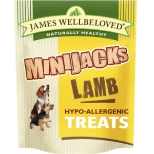 James Wellbeloved Lamb Minijacks Dog Treats 90g