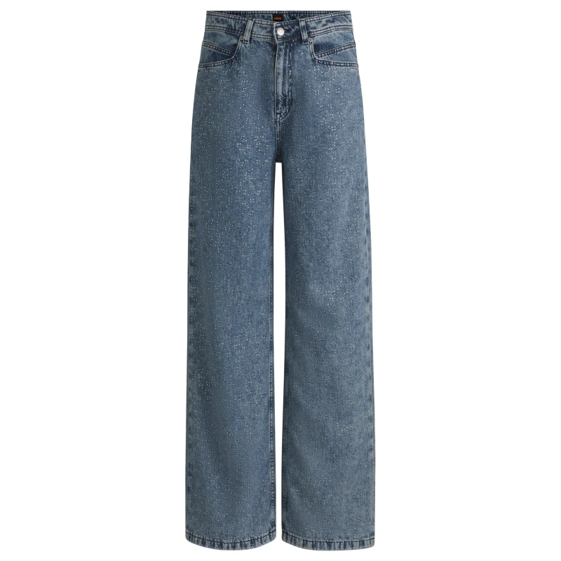 Image of Boss Womens C Marlene Hr Slim Fit Jeans Dark Blue female 28 L32