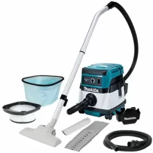 image of MAKITA DVC861LZ Twin 18v & 240v L class dust extractor