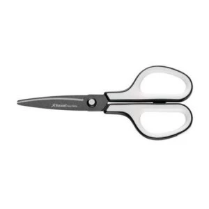 image of Rexel X3 Non Stick Scissors Grey/Black