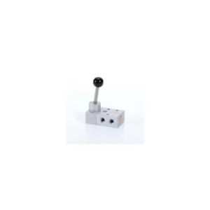 Image of KVJ343 1/8" Spring Valve/Lever 3/2
