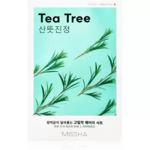 image of Missha Airy Fit Tea Tree Refreshing and Purifying Sheet Mask for Sensitive Skin 19 g