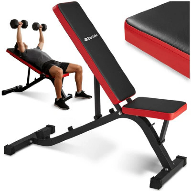 Image of TECTAKE Weight bench - weights bench, gym bench, workout bench 402601