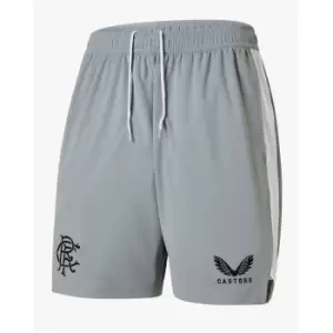 image of Castore Rangers FC Training Shorts Mens - Grey