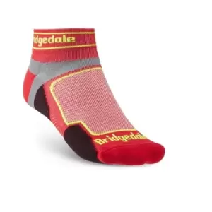 Image of Bridgedale TRAIL RUN Ultralight T2 Coolmax Sport Low Mens - Large Red