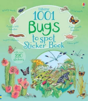 Image of 1001 Bugs to Spot Sticker Book by Emma Helbrough Paperback