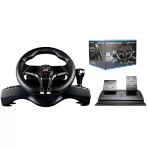 image of Hurricane MKII Multi Format Steering Wheel with Gear Shift