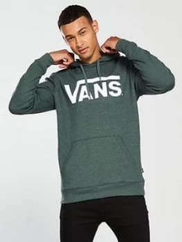 Image of Vans Classic Pullover Hoodie Darkest Spruce Heather Size 2XL Men